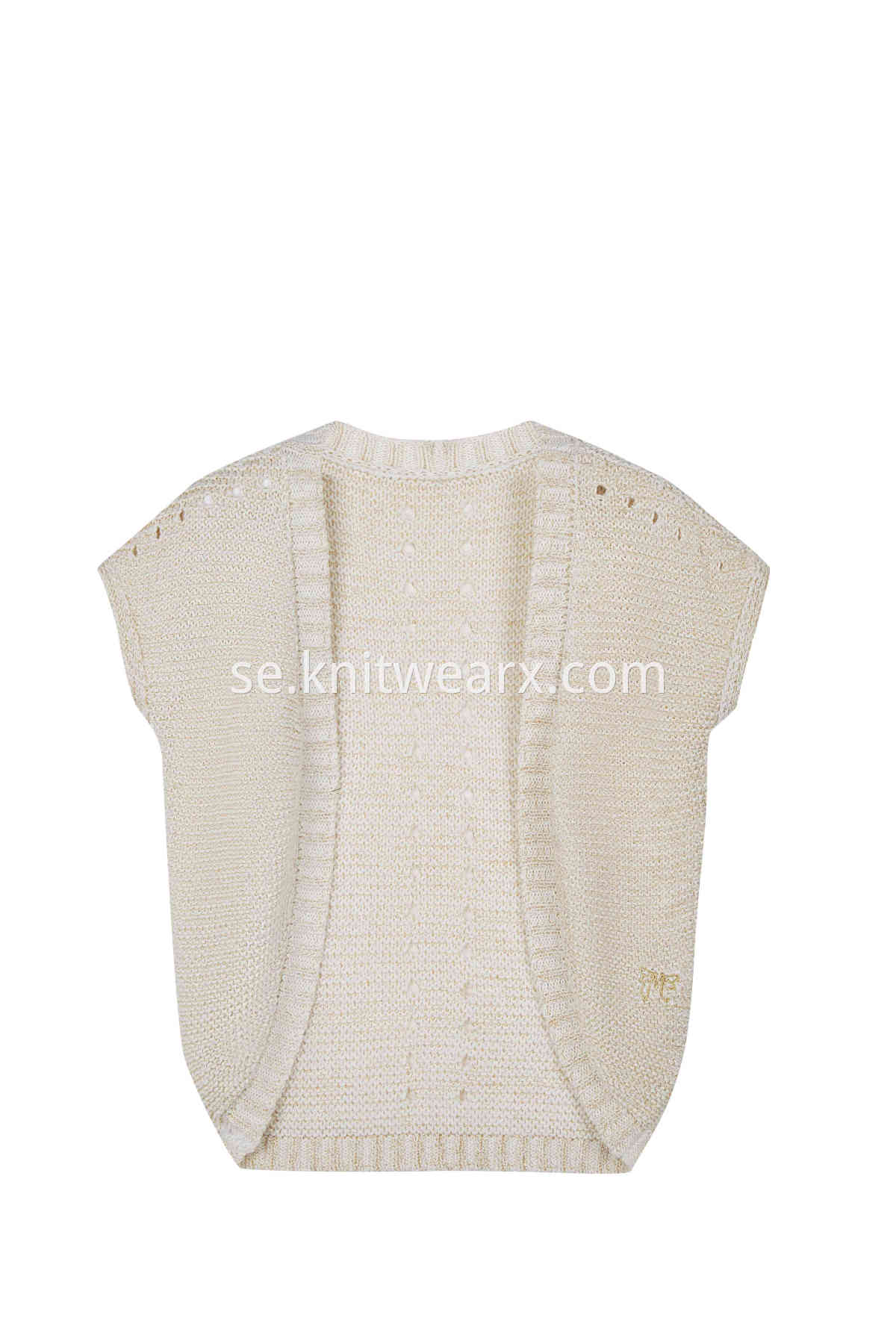 Girls's Summer Hollow knit Open Front Cardigan Cape